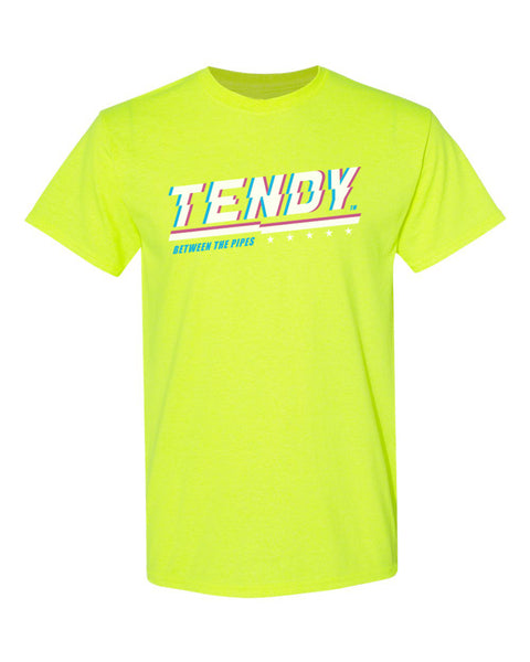 Adult TENDY Between the Pipes Classic T shirt Neon Custom Order