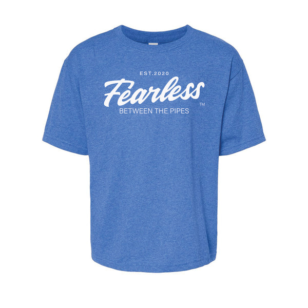 Youth - FEARLESS Between the Pipes™ - Classic T-shirt - Black/Red/Blue –  Between The Pipes
